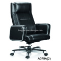 Recling genuine leather big size executive chair